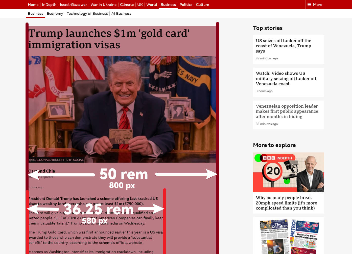 BBC 文章示例 BBC 文章示例